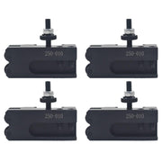 DURAFORCE 4 Pack Quick Change #10 Turning&facing Holder CNC Lathe Tool Post Oxa (250-010)