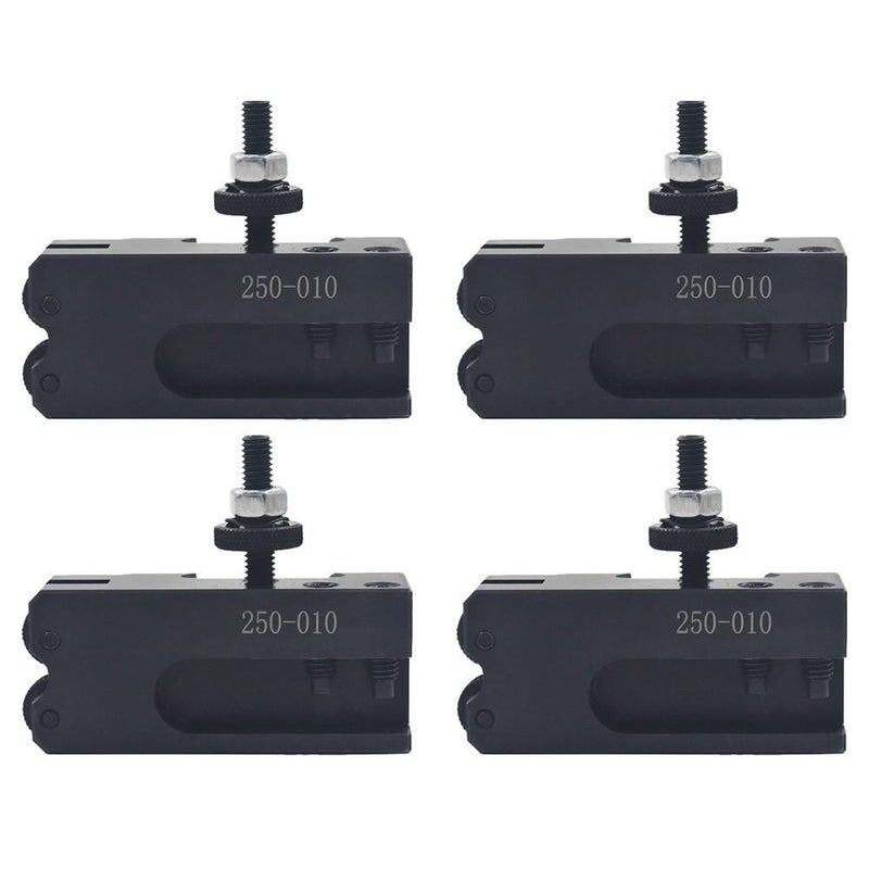 DURAFORCE 4 Pack Quick Change #10 Turning&facing Holder CNC Lathe Tool Post Oxa (250-010)