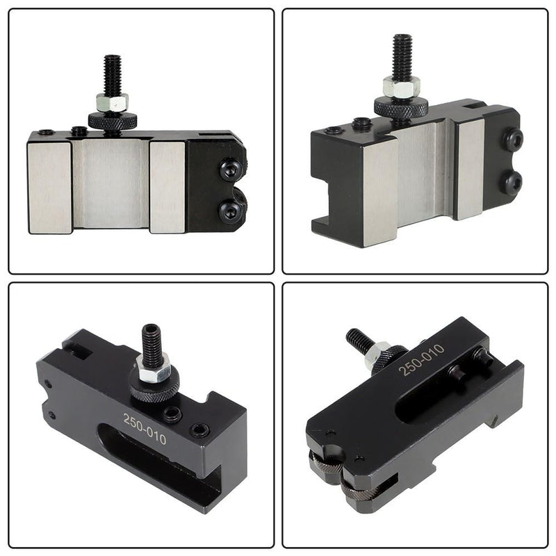 DURAFORCE 4 Pack Quick Change #10 Turning&facing Holder CNC Lathe Tool Post Oxa (250-010)