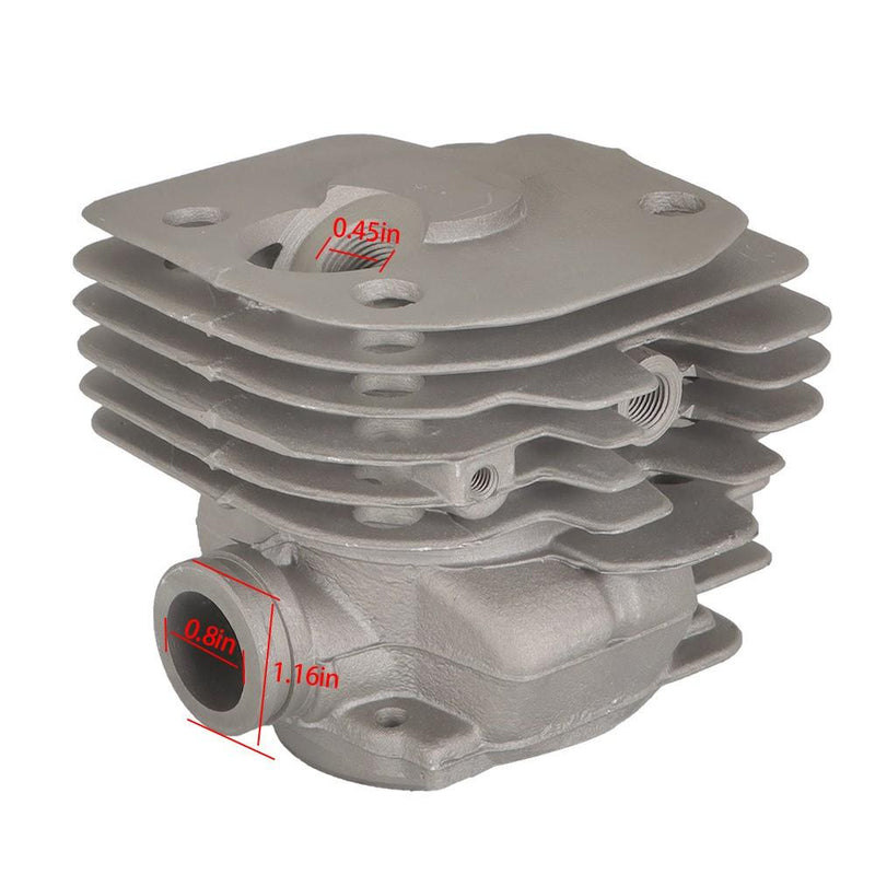 DURAFORCE 2 Pack 52 MM Cylinder Piston Kit For Husqvarna 361 365 371 372 372xp 371K