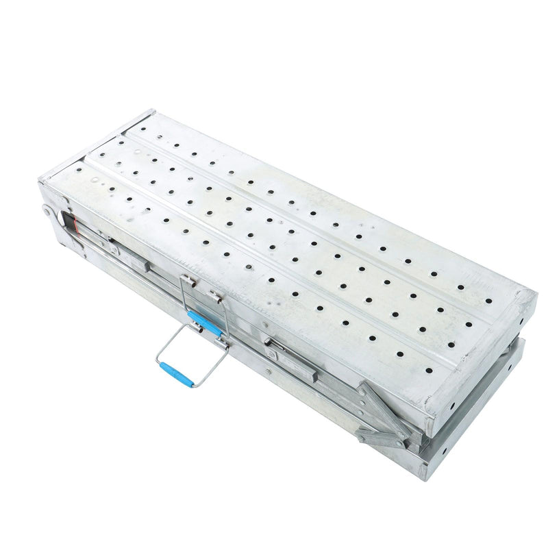 DURAFORCE 1.8m Versatile Folding Ladder Scaffolding Platform For Drywall Decorating