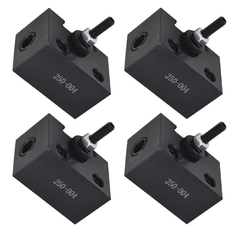 DURAFORCE 4 Pack Quick Change Tool Post Boring Bar Tool Post Holder OXA 250-004 Heavy Duty