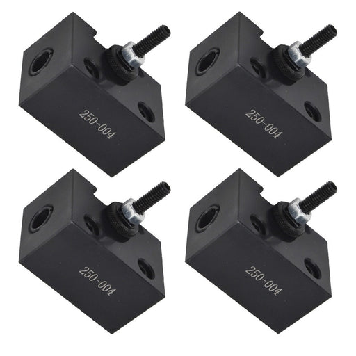 DURAFORCE 4 Pack Quick Change Tool Post Boring Bar Tool Post Holder OXA 250-004 Heavy Duty