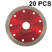DURAFORCE 4-1/2" Circular Saw Blades Thin Diamond Blades for Angle Grinder Set of 20