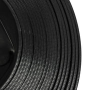 DURAFORCE 49FT 4" Black Garden Landscape Edging No Dig Lawn Edging Border W/75 8-In Spikes