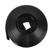 DURAFORCE 49FT 4" Black Garden Landscape Edging No Dig Lawn Edging Border W/75 8-In Spikes