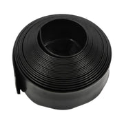 DURAFORCE 49FT 4" Black Garden Landscape Edging No Dig Lawn Edging Border W/75 8-In Spikes