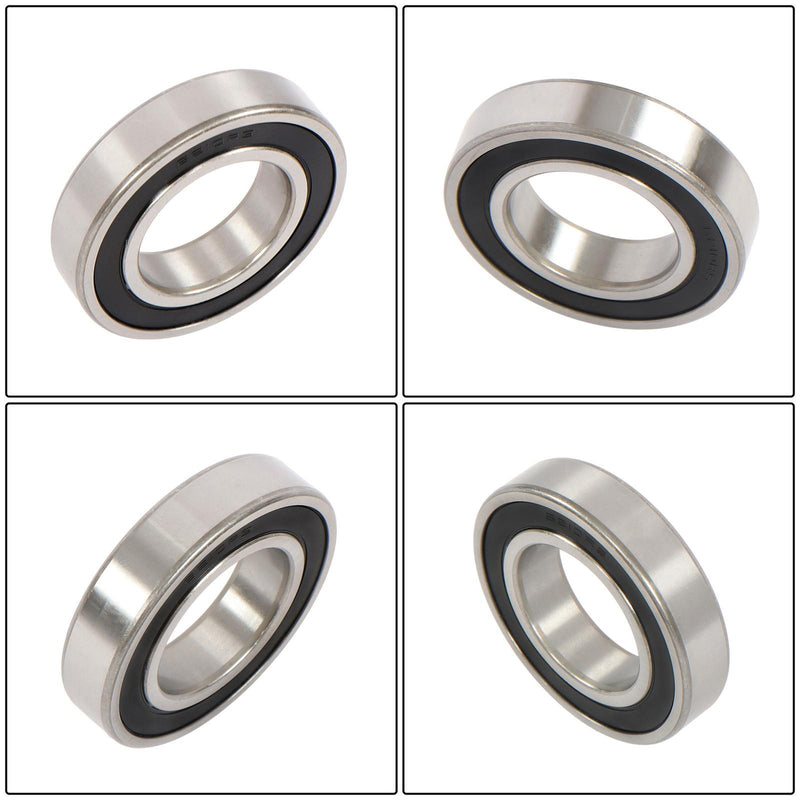 DURAFORCE 50mm x 90mm x 20mm 6210-2RS Bearing, Sealed, Pre-Lubricated, High RPM