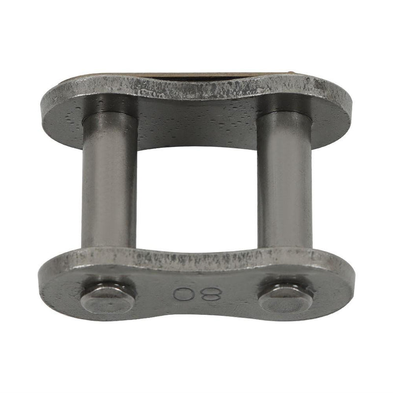 DURAFORCE High Quality 2 Pack #80 Stainless Steel Roller Chain 10 Feet W/ Connector Links
