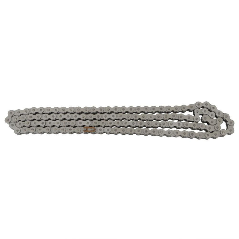 DURAFORCE High Quality 2 Pack #80 Stainless Steel Roller Chain 10 Feet W/ Connector Links