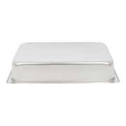 DURAFORCE Multi-Use 4 Inch Deep Stainless Steel Food Pans, Set of 6 Commercial Grade
