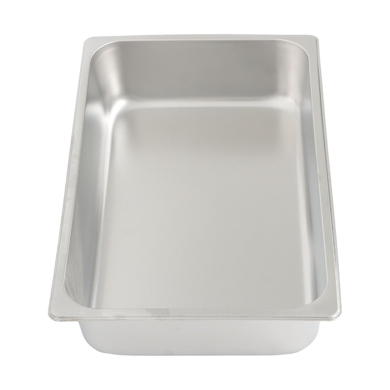 DURAFORCE Multi-Use 4 Inch Deep Stainless Steel Food Pans, Set of 6 Commercial Grade