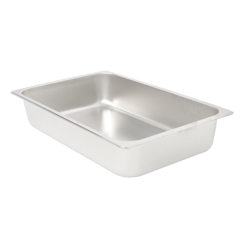 DURAFORCE Multi-Use 4 Inch Deep Stainless Steel Food Pans, Set of 6 Commercial Grade