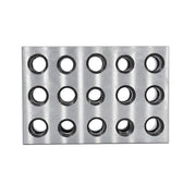 DURAFORCE 2-4-6 Blocks 23 Holes Matched Pair Machinist 246 Jig Ultra Precision .0002" New