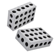 DURAFORCE 2-4-6 Blocks 23 Holes Matched Pair Machinist 246 Jig Ultra Precision .0002" New
