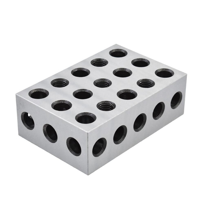 DURAFORCE 2-4-6 Blocks 23 Holes Matched Pair Machinist 246 Jig Ultra Precision .0002" New