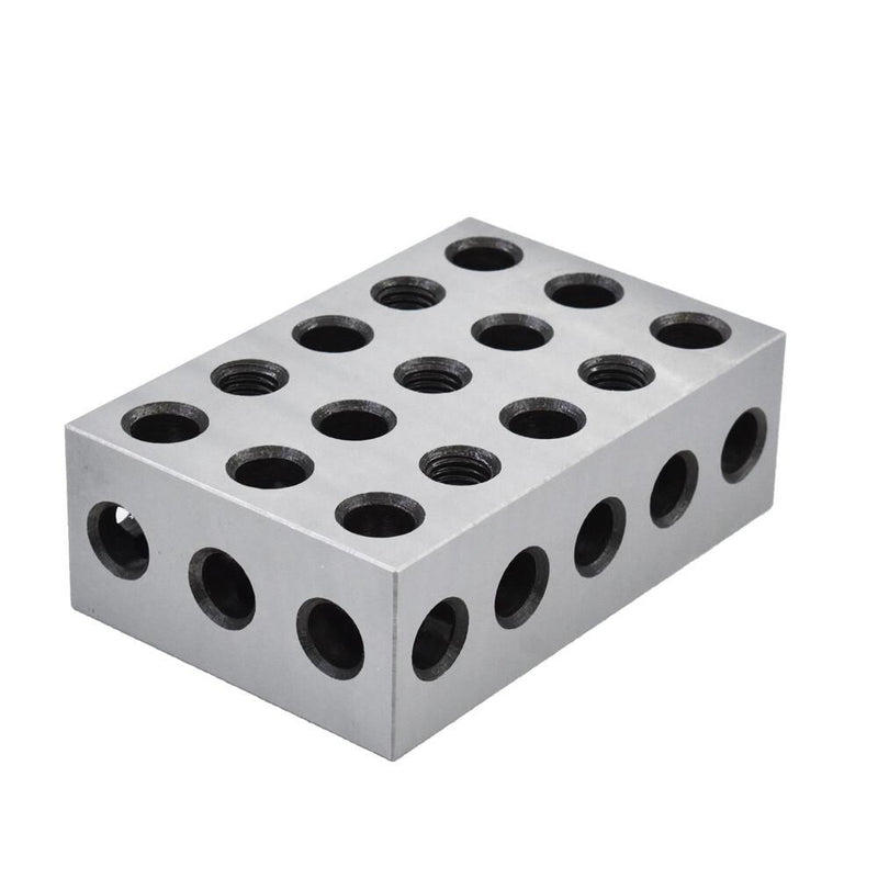 DURAFORCE 2-4-6 Blocks 23 Holes Matched Pair Machinist 246 Jig Ultra Precision .0002" New