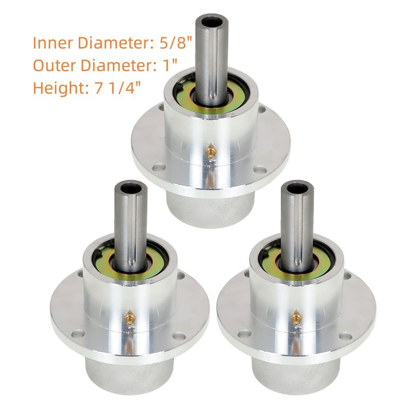 DURAFORCE Fit For Ferris 48" 32" 61" Decks 3 Set Spindle Assembly 1530301 71460007 5061033