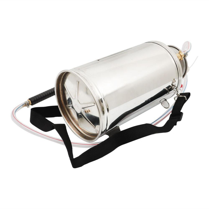 DURAFORCE New Garden Pump Sprayer 1.5 Gallon Stainless Steel Sprayer 6L W/ Reinforced Hose