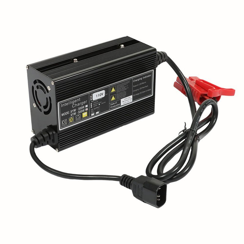 DURAFORCE Red 24V Floor Scrubber Pallet Jack Battery Recharger With SB120 120A Connector