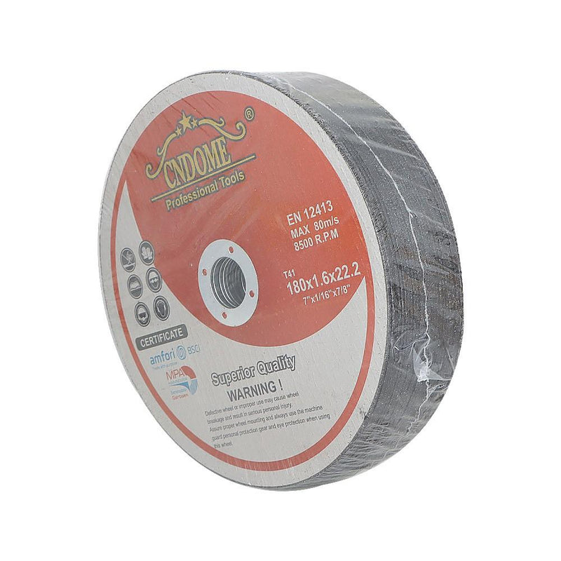 DURAFORCE 7"x1/16"x7/8" Cut-off Wheel 100Pack Metal & Stainless Steel Grinder Cutting Disc