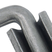 DURAFORCE 8 Pcs 3/4 Inch Heavy Duty Weld-On Forged D Ring Fracture Strength 26,500lbs