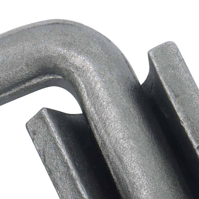 DURAFORCE 8 Pcs 3/4 Inch Heavy Duty Weld-On Forged D Ring Fracture Strength 26,500lbs