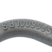 DURAFORCE 8 Pcs 3/4 Inch Heavy Duty Weld-On Forged D Ring Fracture Strength 26,500lbs