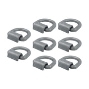 DURAFORCE 8 Pcs 3/4 Inch Heavy Duty Weld-On Forged D Ring Fracture Strength 26,500lbs