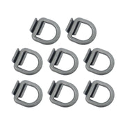 DURAFORCE 8 Pcs 3/4 Inch Heavy Duty Weld-On Forged D Ring Fracture Strength 26,500lbs