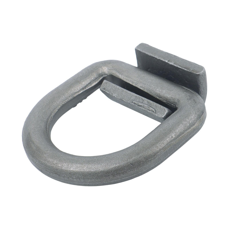 DURAFORCE 8 Pcs 3/4 Inch Heavy Duty Weld-On Forged D Ring Fracture Strength 26,500lbs