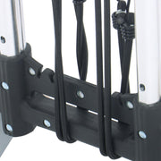 DURAFORCE Aluminum Folding Stair Climbing Cart 180Lbs Portable Hand Truck Dolly With Wheel