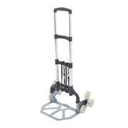 DURAFORCE Aluminum Folding Stair Climbing Cart 180Lbs Portable Hand Truck Dolly With Wheel