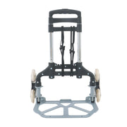 DURAFORCE Aluminum Folding Stair Climbing Cart 180Lbs Portable Hand Truck Dolly With Wheel