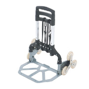DURAFORCE Aluminum Folding Stair Climbing Cart 180Lbs Portable Hand Truck Dolly With Wheel