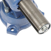 DURAFORCE Multi-Purpose Rotation Heavy Duty 4 Inch Bench Vise With 360-Degree Swivel Base
