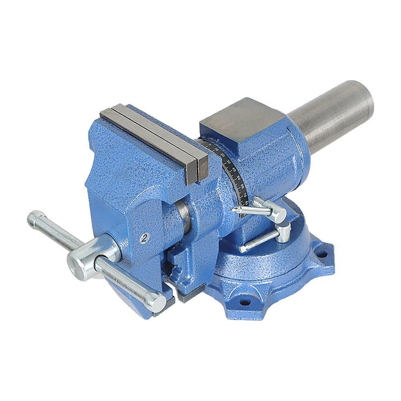 DURAFORCE Multi-Purpose Rotation Heavy Duty 4 Inch Bench Vise With 360-Degree Swivel Base
