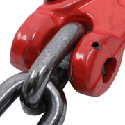 DURAFORCE 5/16" x 5' Chain Sling 11000 lbs 4 Legs G80 Lifting Chain with Grab Hooks