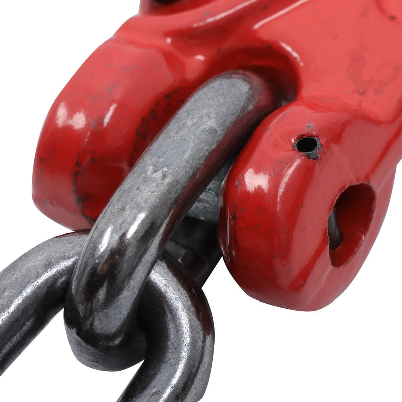 DURAFORCE 5/16" x 5' Chain Sling 11000 lbs 4 Legs G80 Lifting Chain with Grab Hooks