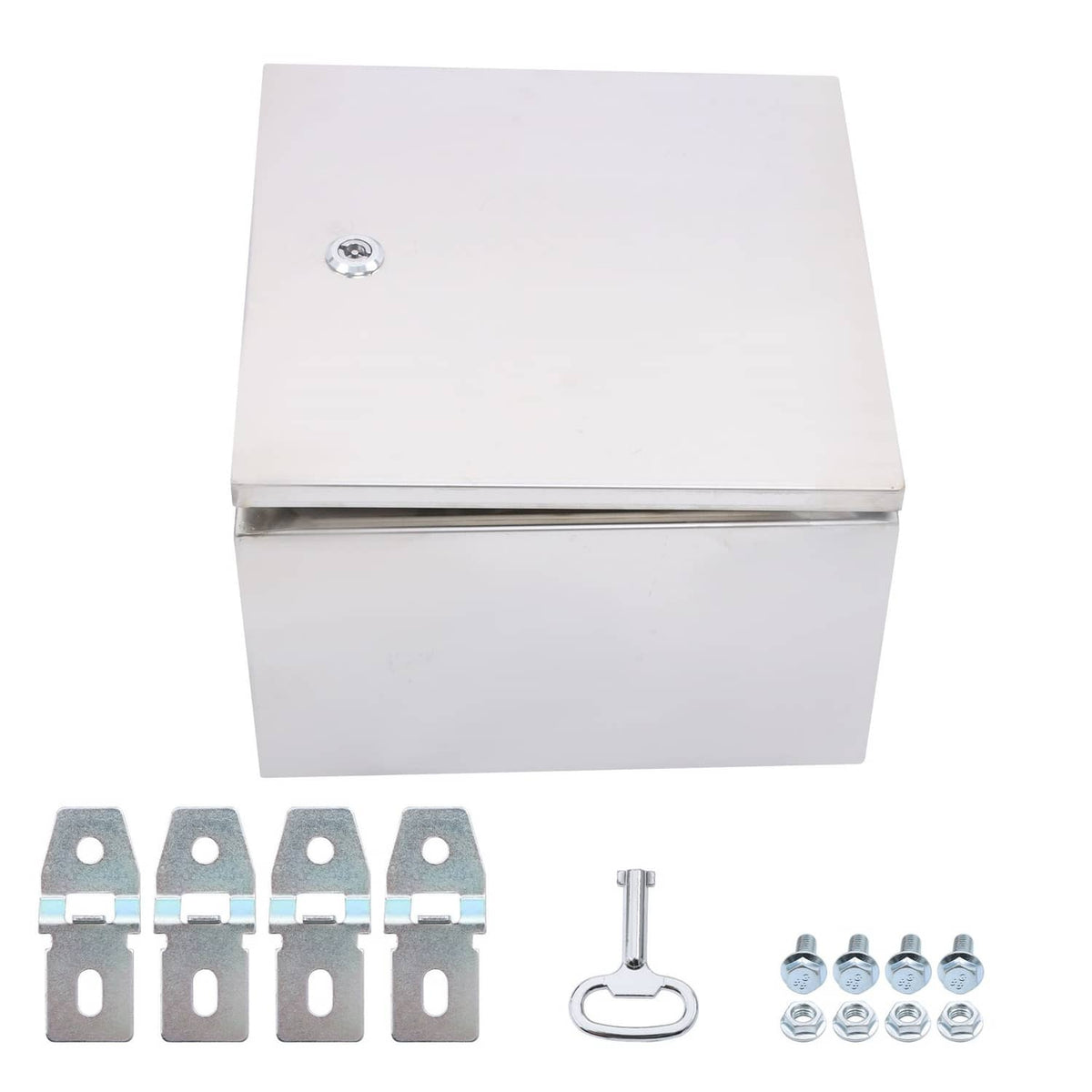 Durable 12x12x8 Stainless Steel Weatherproof Electrical Box with IP66 ...