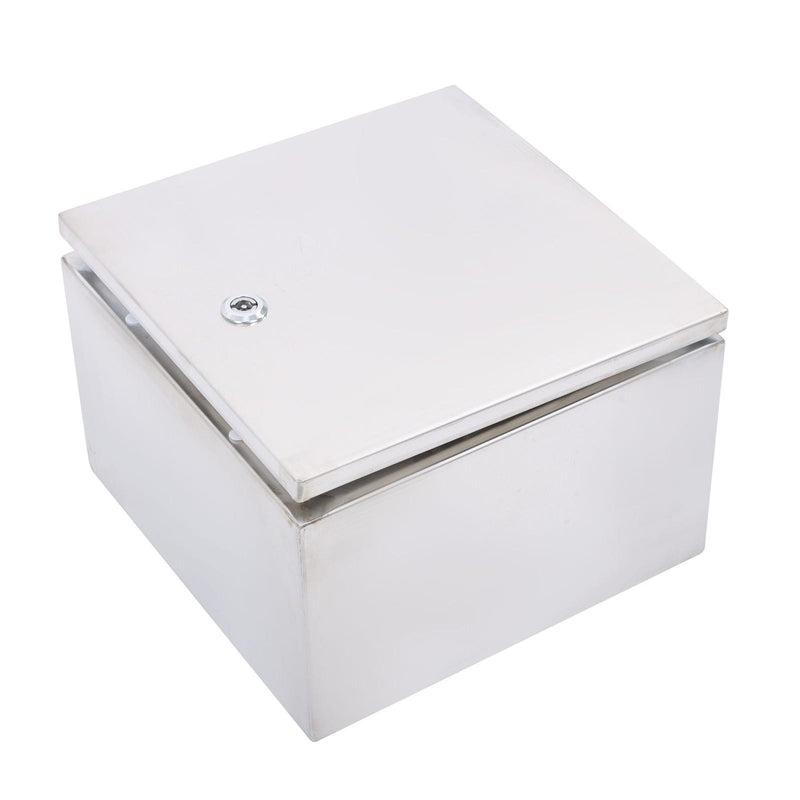 DURAFORCE Durable 12x12x8 Stainless Steel Weatherproof Electrical Box with IP66