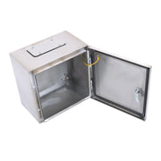 DURAFORCE Durable 12x12x8 Stainless Steel Weatherproof Electrical Box with IP66