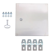 DURAFORCE Durable 12x12x8 Stainless Steel Weatherproof Electrical Box with IP66