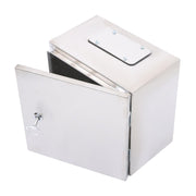 DURAFORCE Durable 12x12x8 Stainless Steel Weatherproof Electrical Box with IP66