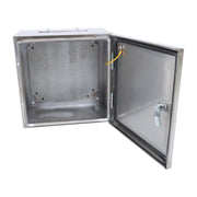 DURAFORCE Durable 12x12x8 Stainless Steel Weatherproof Electrical Box with IP66