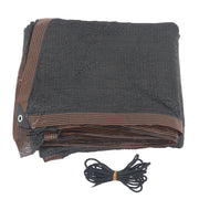 DURAFORCE Square Pool Leaf Net Cover For Round Above Ground Pools Leaf Netting 30 Feet