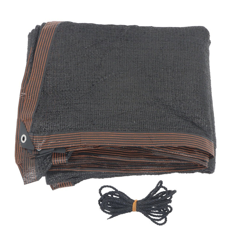 DURAFORCE Square Pool Leaf Net Cover For Round Above Ground Pools Leaf Netting 30 Feet