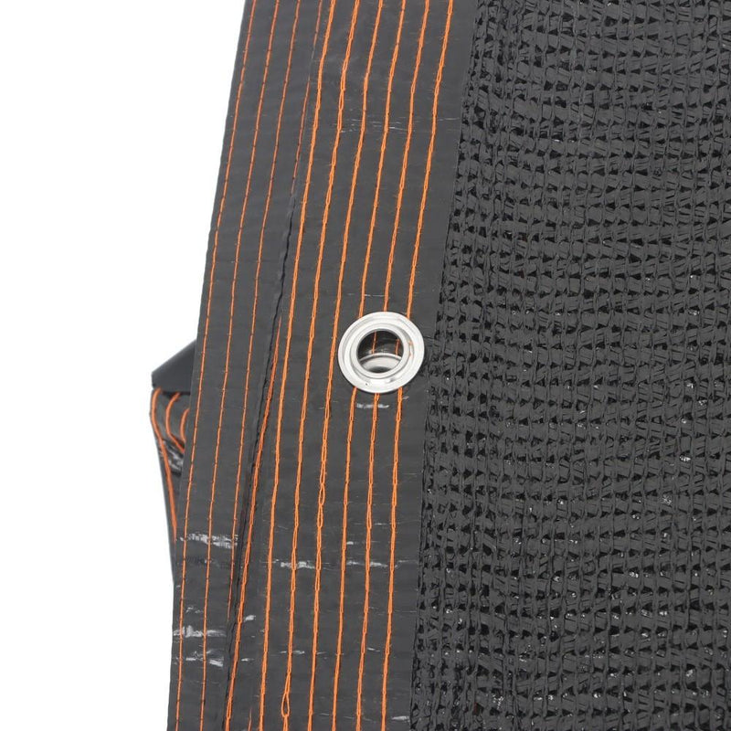 DURAFORCE Square Pool Leaf Net Cover For Round Above Ground Pools Leaf Netting 30 Feet