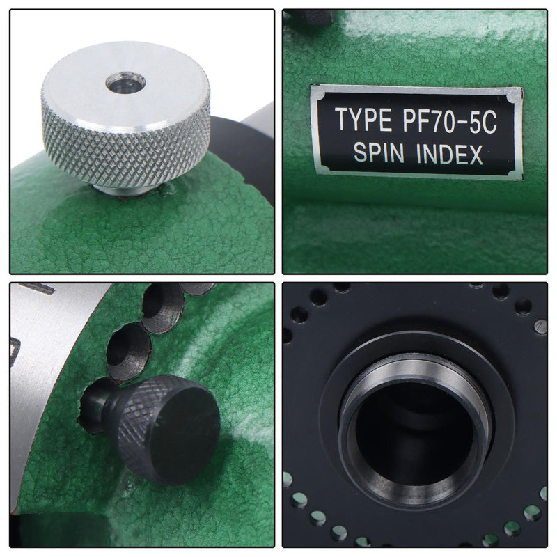 DURAFORCE 5C Spin Index Fixture/5C Precision Spin Index Fixture Collet .0004” Collet 5C
