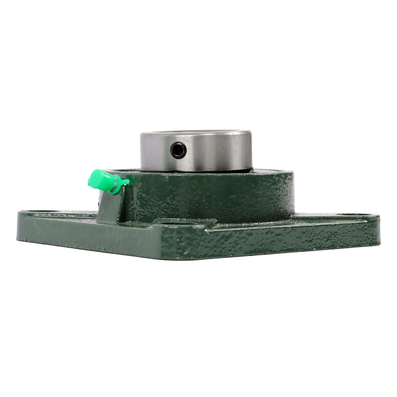 DURAFORCE 4PCS UCF208-24 Pillow Block Bearing 4-Bolt Self-Aligning 1-1/2" Bore Solid Base